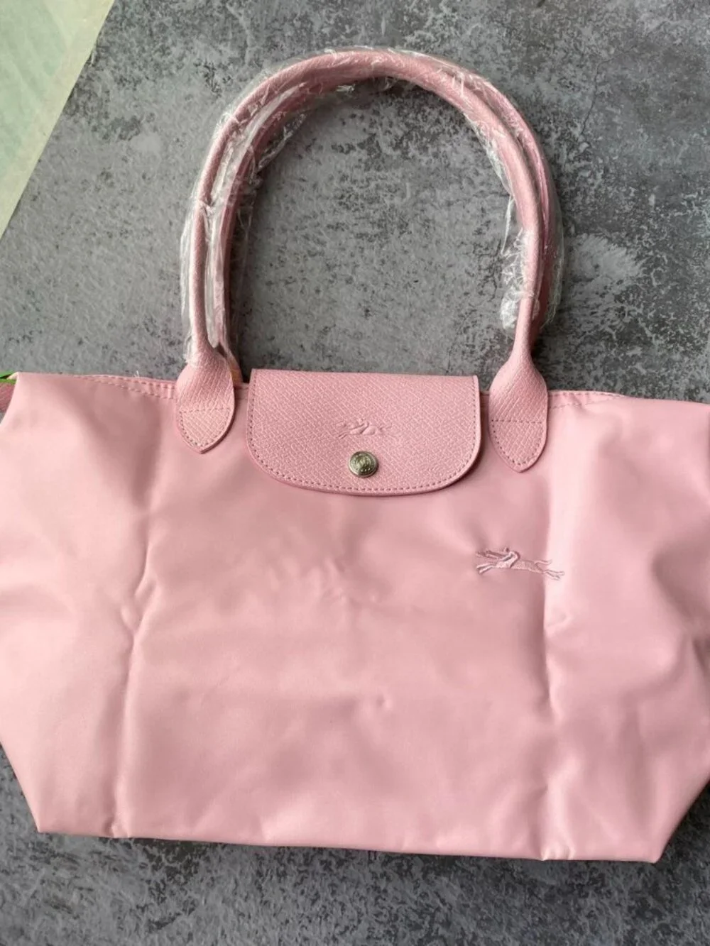 Women's Longchamp Pink Tote Bag M